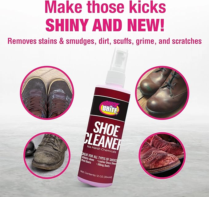 Quick N Brite Eco-Friendly Cleaning Supplies Kit - All Purpose Cleaner with Cleaning Paste & Concentrate - Non-Toxic, Powerful Cleaner Includes Sponge - Versatile Solution for Home & Office