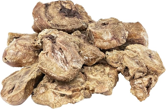 hotspot pets Freeze Dried Turkey Hearts Treats for Cats & Dogs -Made in USA, 1lb Big Bag, Single Ingredient All Natural Grain-Free Turkey Heart - Great for Training, As a Topper or Snack