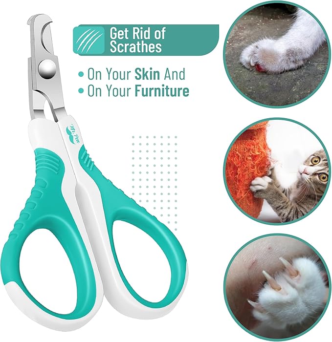 Mr. Pen- Cat Nail Clipper, Sky Blue Cat Nail Trimmer, Cat Nail Clippers, Cat Claw Clippers, Cat Clippers for Nails, Pet Nail Clippers, Kitten Nail Clipper, Small Dog Nail Clipper Cat Claw Trimmer