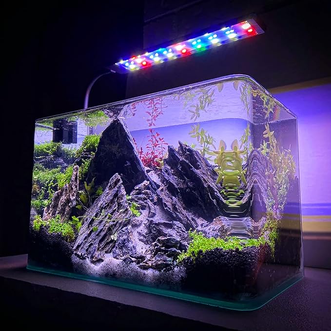 22-24 Inches Natural Seiryu Stone 1 PCS Ultra Large Aquarium Rocks for Aquascaping, Aquarium Landscaping, Terrariums, Fish Tank Decoration, Vivariums, Paludarium, Amphibian Enclosures