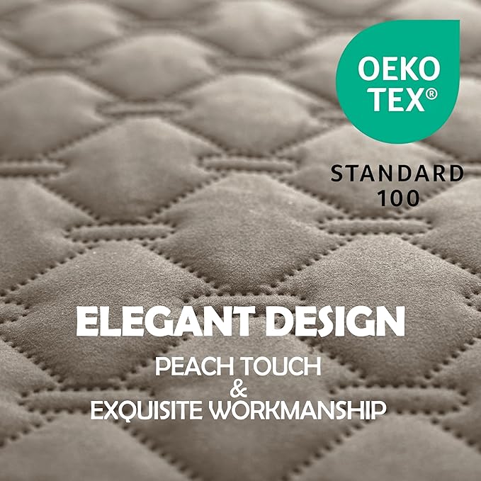 gogobunny 100% Double Sided Waterproof Dog Blanket Soft Pet Bed Cover Reversible Protect Furniture Couch Sofa Car for Puppy Large Dog Cat (Dark Stone/Light Stone, 40x50 Inch (Pack of 1))