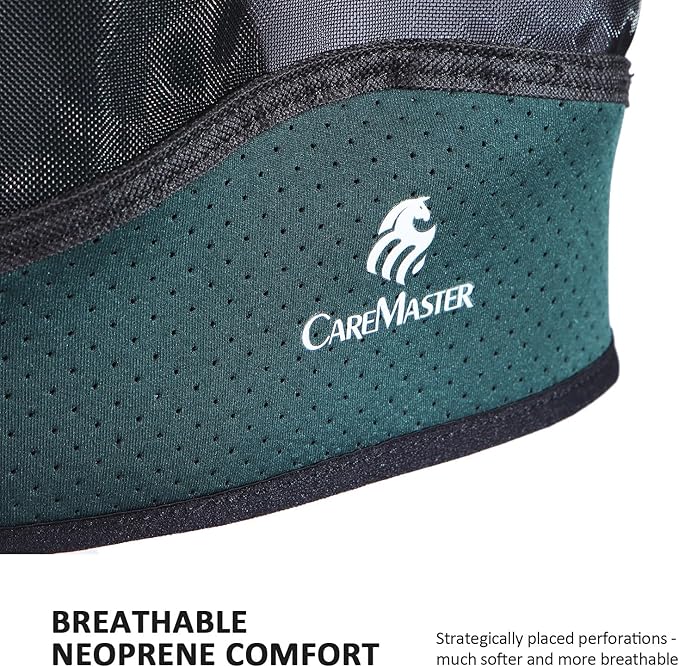Horse Fly Mask Large Space Breathable UV Protection Equine Mask with Reflective Features on Ears Hunter Green M