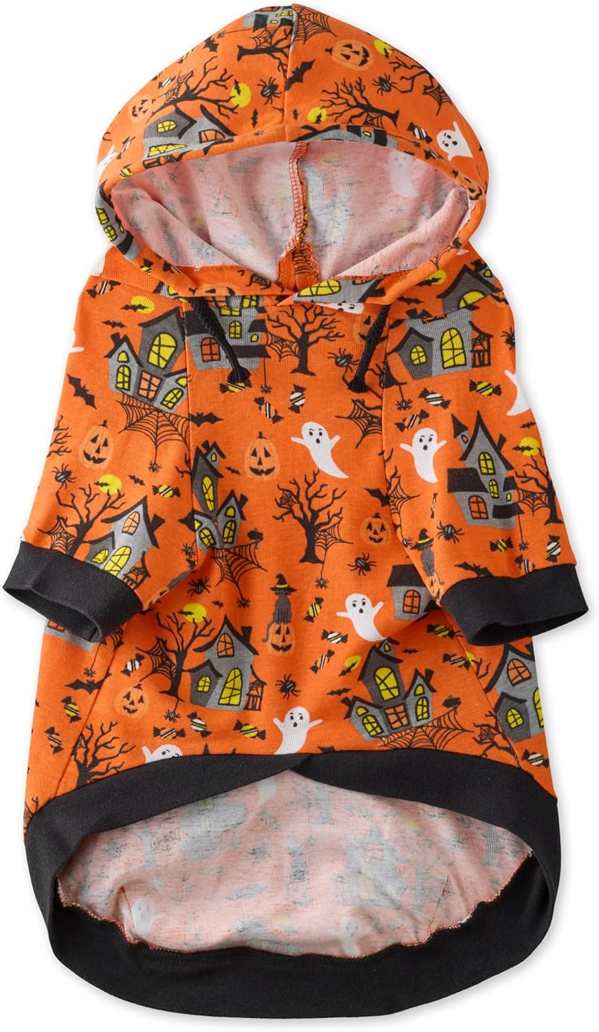 Rocky – The Orginal Lightweight Hooded TEE 100% Organic Cotton Dog Hoodie Pet Coat Sweater for Small Dogs, Available in Multiple Colors **X-Small (5-12 lbs)**