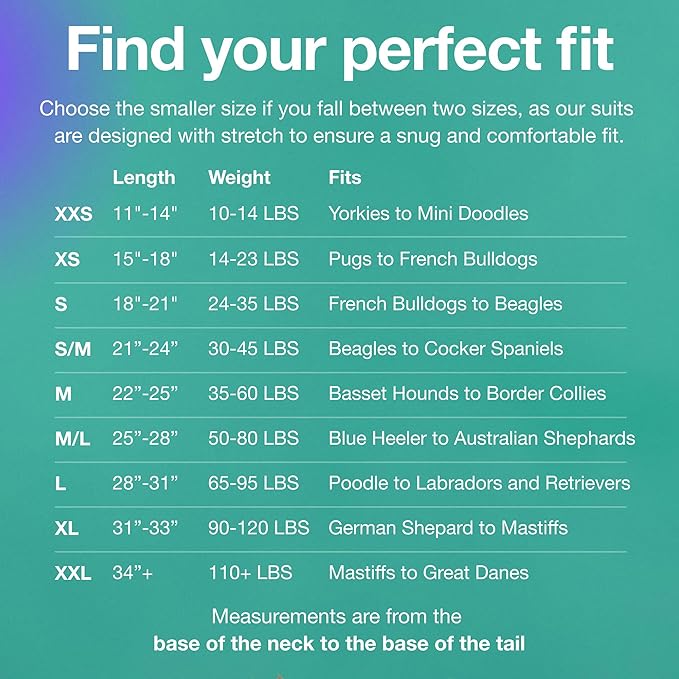 PupShield - Dog Surgery Recovery Suit Male and Female - All Dog Sizes - Easy to Use Anti Licking Design Breathable Comfortable - Spay & Neuter Recovery Suit, Surgical Onesie - Cone Alternative