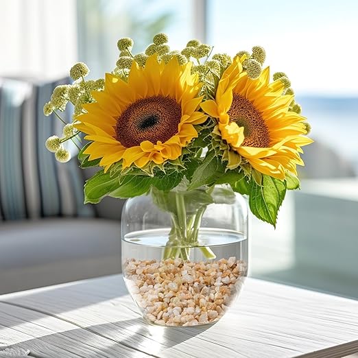 2.5 lbs Coarse Sand for Plants, 1/5 Inch Horticultural Sand for Vases, Aquariums, Terrarium, Fish Tank, Drainage Rocks for Potted Plants, Bamboo, Succulent, Crafts, Cactus