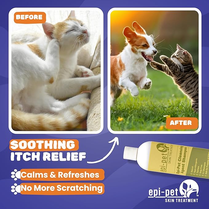 Puppy Safe 6in1 Pet Shampoo, Shampoo for Dogs with Deshedding Coat, Dry Itchy Skin, Hypoallergenic and Sensitive Skin, Scented Vanilla and Lavender (16 Fl oz (Pack of 2), 16 Fl oz)