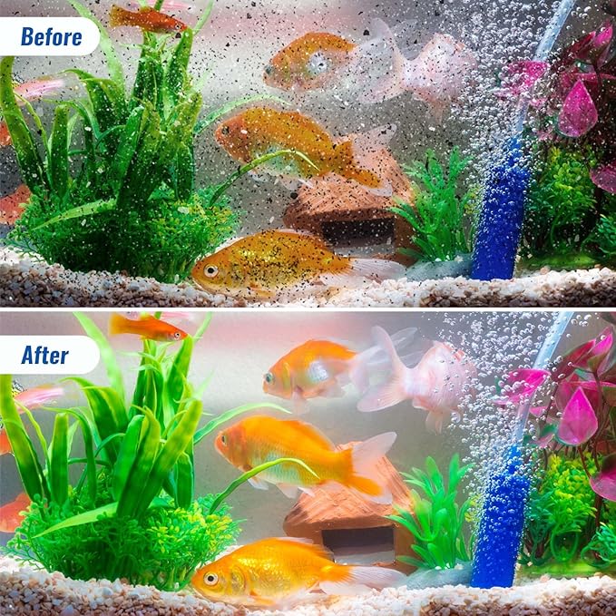 6 Pack Aquarium Filter Cartridge for Marineland Rite-Size C, Fish Tank Filters for Aqua-Tech EZ-Change #3 20-40 & 30-60 Power Filter and for Marineland Penguin PRO Power Filters 275/375