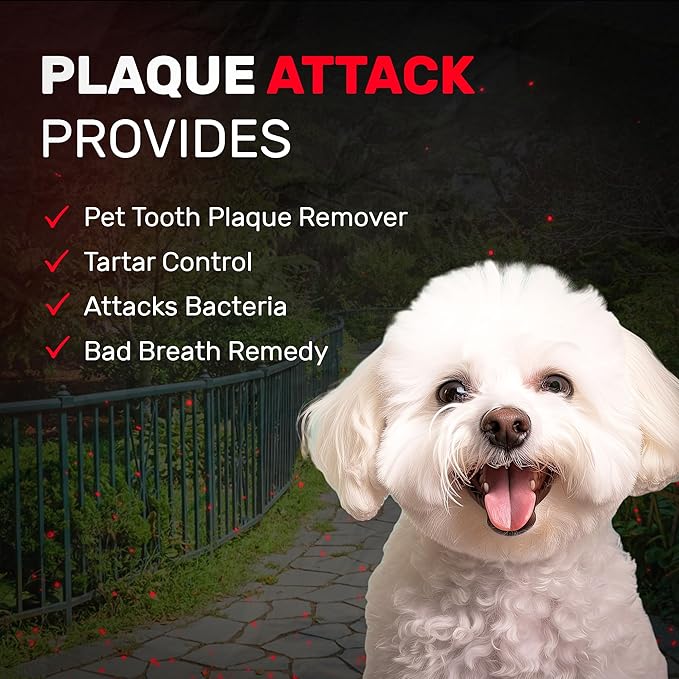 Pet Dental Spray, As Seen on TV, Eliminates Plaque & Tartar, Helps with Plaque and Tartar and Provides Instant Fresh Breath - Includes 3 Months' Supply of Peppermint Spray, 1fl. OZ (30ML)