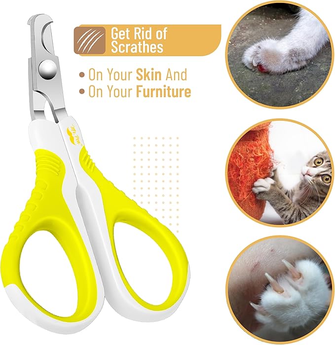 Mr. Pen- Cat Nail Clipper, Lime Green, Cat Nail Trimmer, Cat Nail Clippers, Cat Claw Clippers, Cat Clippers for Nails, Pet Nail Clippers, Kitten Nail Clipper, Small Dog Nail Clipper Cat Claw Trimmer