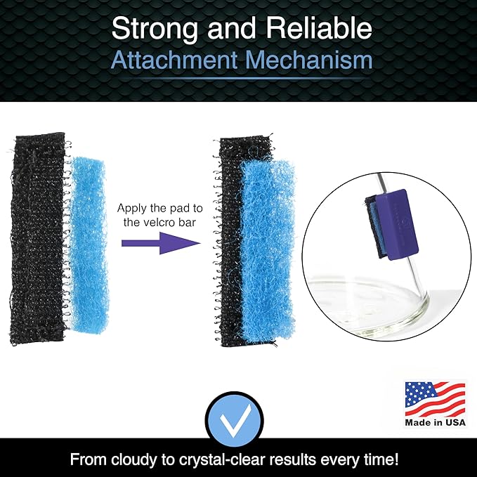 SNOWTREE Magnetic Glass Cleaner BoroBuddy | Glass Pieces, Bottles, Vases | Compact Design for Tighter Spaces & Smaller Glass Pieces | Double Sided | Purple