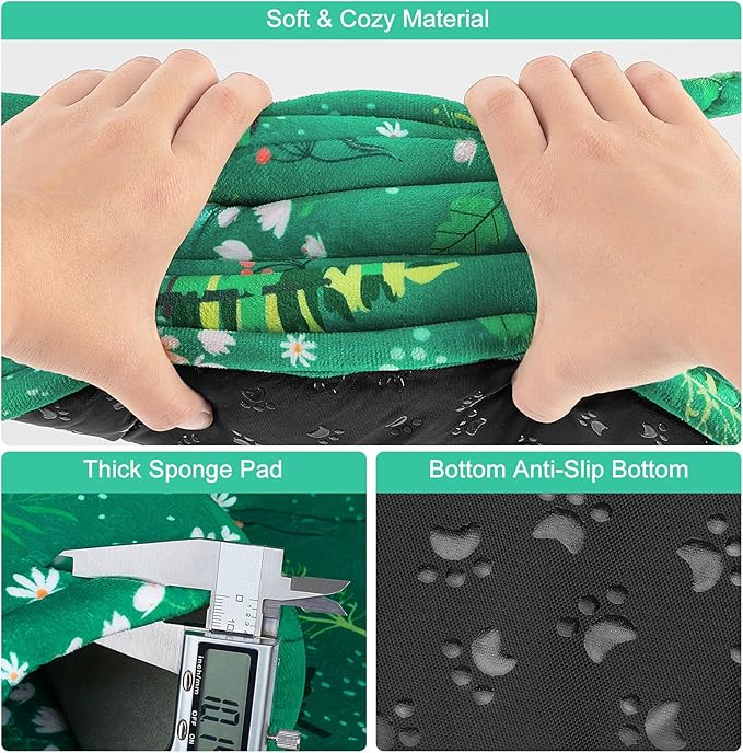 Unicorn Catcher Guinea Pig Hideout - Large Cozy Bed, Warm House, Washable Tunnel Accessories for Small Pets: Hamster, Chinchilla, Bunny