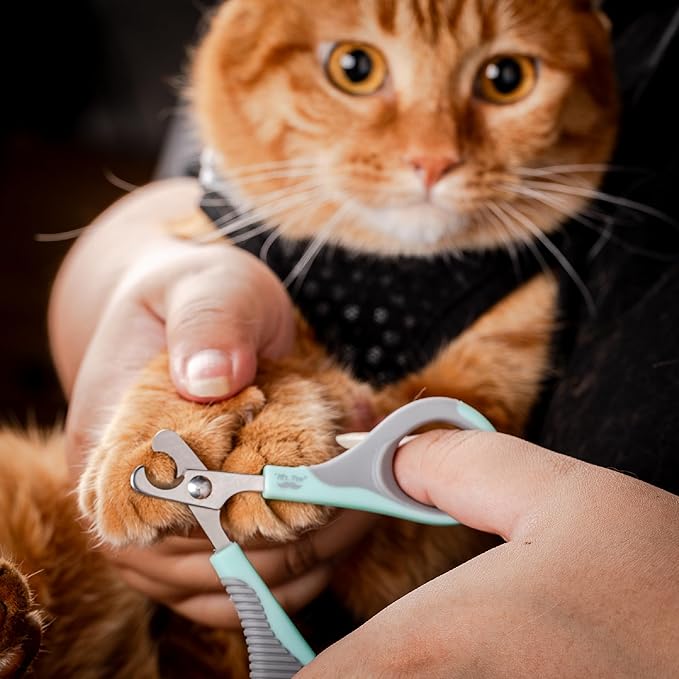 Mr. Pen Cat Nail Trimmer - Blue & Gray, Cat & Kitten Nail Clipper, Small Dog Nail Clipper