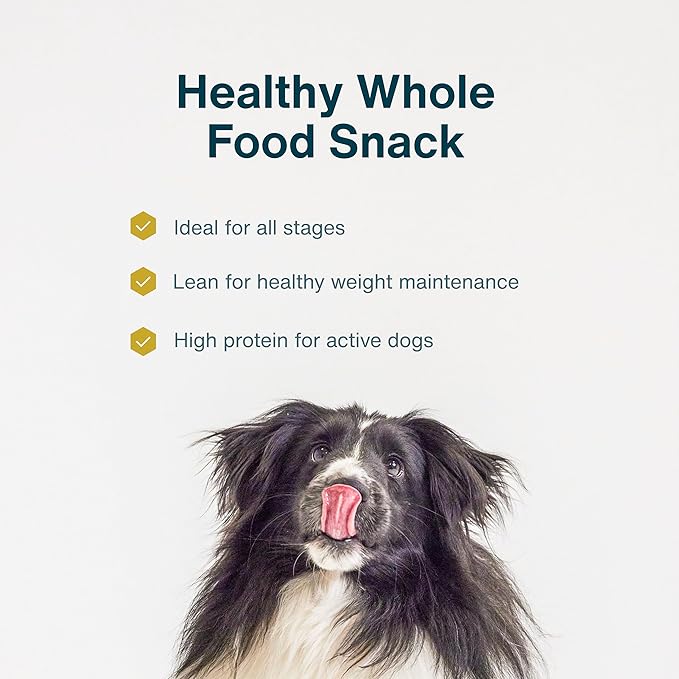 JustFoodForDogs Healthy Dog Treats, Single-Ingredient, Chicken Breast, 2.5 oz (Pack of 4)