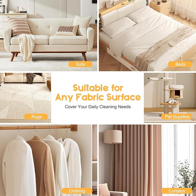 Pet Hair Remover, 2025 Upgrated Five-Finger Electrostatic Pet Hair Removal Gloves, Cat & Dog Hair Remover for Couch, Furniture,Clothing, Animal Fur Removal Tool, Cat Grooming Gloves-1PCS