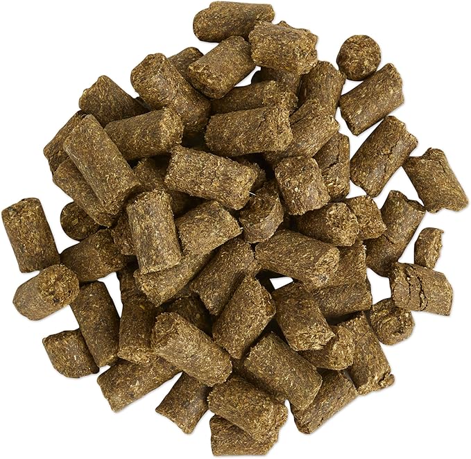 Uckele by SmartEquine Equi Treats Bite-Sized Pellets | Horse Treats with No Sugar Added | High Fiber Cookies for Horses | Suitable Reward for Training | Apple Pie Flavor | 4 lb Bag