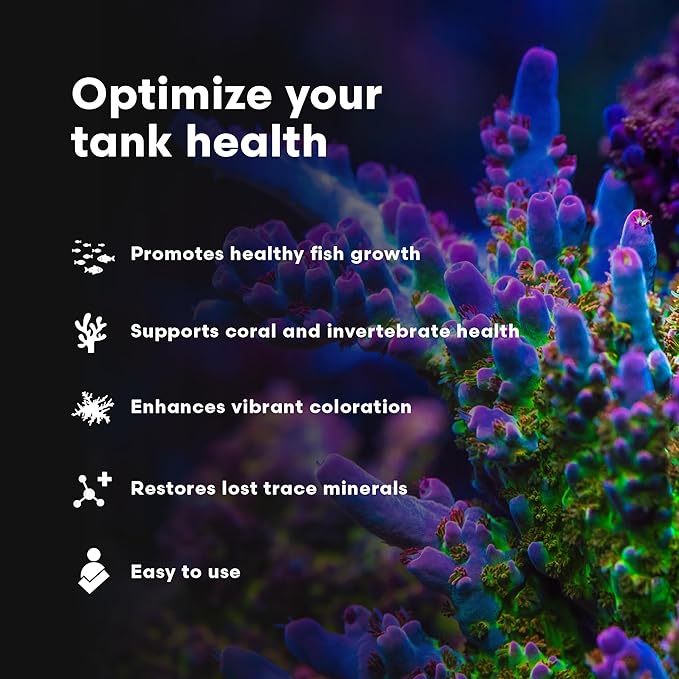 Brightwell Aquatics Rēplenish – Premium Trace & Minor Element Supplement for Marine Aquariums, Supports Healthy Fish, Corals, and Invertebrates, 125 ml