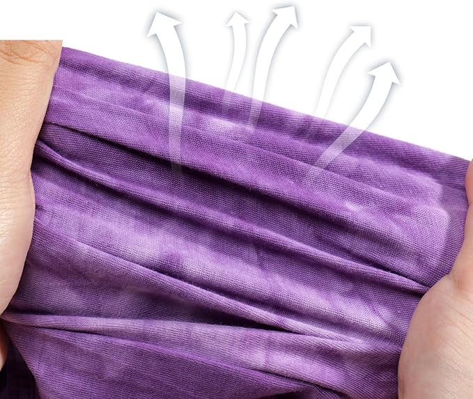 Cat Recovery Suit for Male and Female Surgical Post Surgery Soft Cone Onesie Tie Dye Cats Shirt Clothes Neuter Licking Protective Diapers Outfit Cover Kitten Spay Collar Alternative(Purple, M)