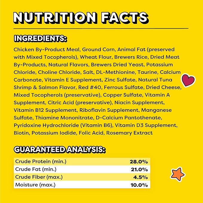 Temptations MixUps Surfer's Delight Flavor Crunchy and Soft Cat Treats, 16 oz. Tub