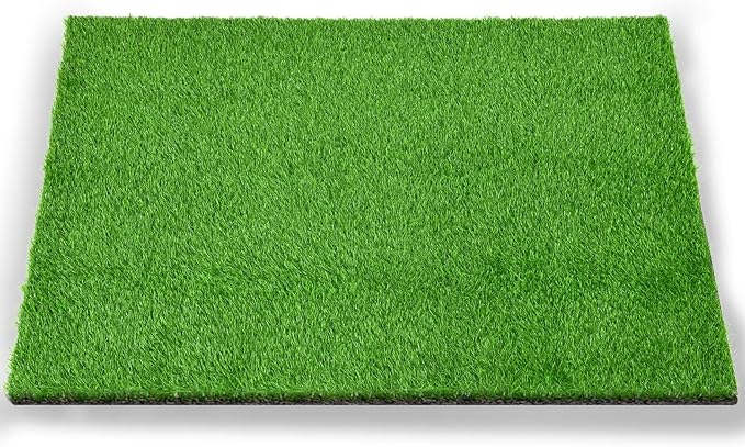 LOOBANI Dog Grass Pee Pads, Artificial Dog Grass Pads for Potty Tray, Fake Grass for Dogs to Pee On, Outdoor Indoor Pee Grass for Dog Potty(59*59 inch)