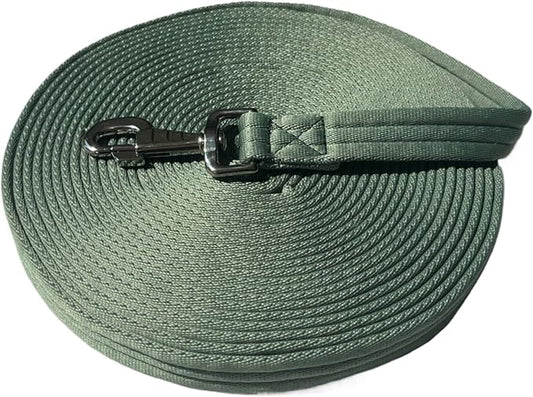 Horse Training Lunge Line with Alloy Trigger Buckle for Accurate Equestrian Training of 32.8 ft(10 Meters)