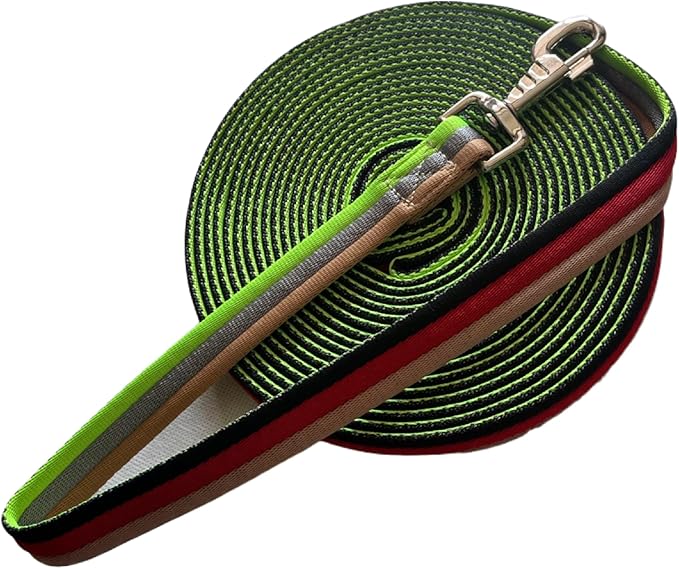 Premium Horse Training Lunge Line with Alloy Trigger Buckle for Accurate Equestrian Training of 26 Foot (8 Meters)