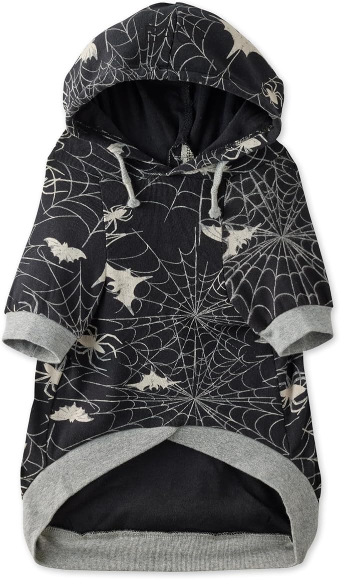 Rocky – The Orginal Lightweight Hooded TEE 100% Organic Cotton Dog Hoodie Pet Coat Sweater for Small - Medium sized Dogs, Available in Multiple Colors ***Large (40-60 lbs)***