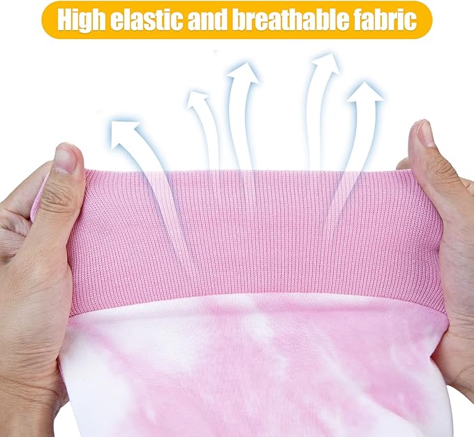 Recovery Suit for Dogs Male/Femalesurgery Tie Dye Dog Shedding Suitwound After Surgery Wear, Prevent Licking Wounds, E-Collar & Cone Alternatives M Pink2