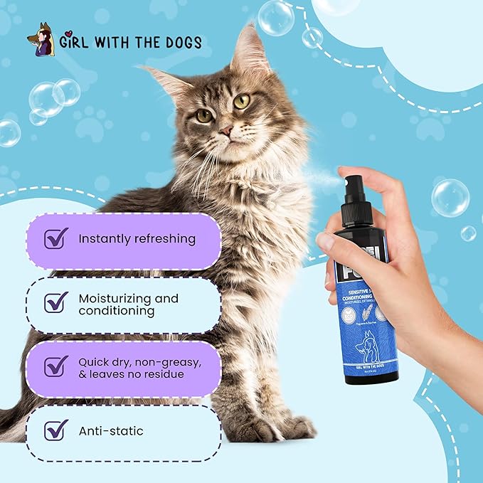 Pure Fur! Sensitive Skin Pet Conditioning Spray, 8 oz