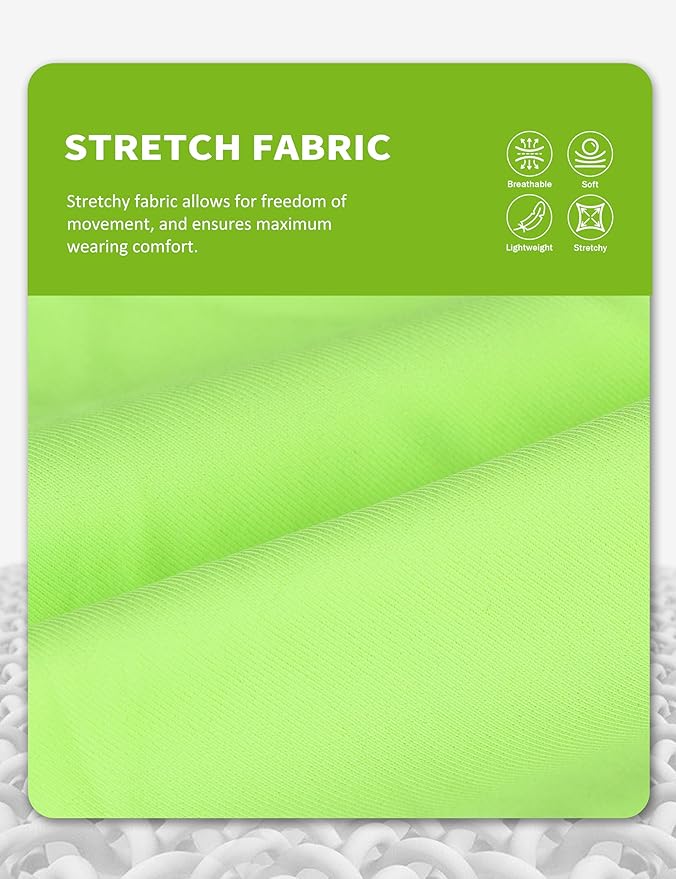 Harrison Howard Horse Fly Mask with Forelock Opening Stretch Breathable and Comfortable for Horses UV -Protection Fluorescent Yellow L