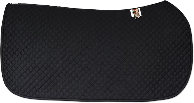 ECP Equine Comfort Products All Purpose Diamond Quilted Western Saddle Pad for Injury Prevention, Breathable, Hypoallergenic, Shock-Absorbing Cushion for Horse Comfort