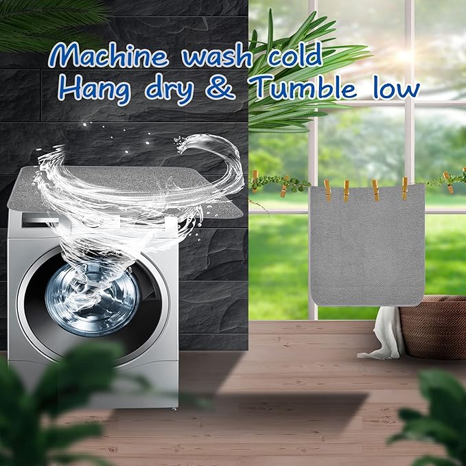 Guinea Pig Cage Liner, 6 Pack - Washable, Reusable, Leakproof Fleece Bedding Pads for Small Animals with Anti-Slip Bottom - for 15''x29'' Area, Gray