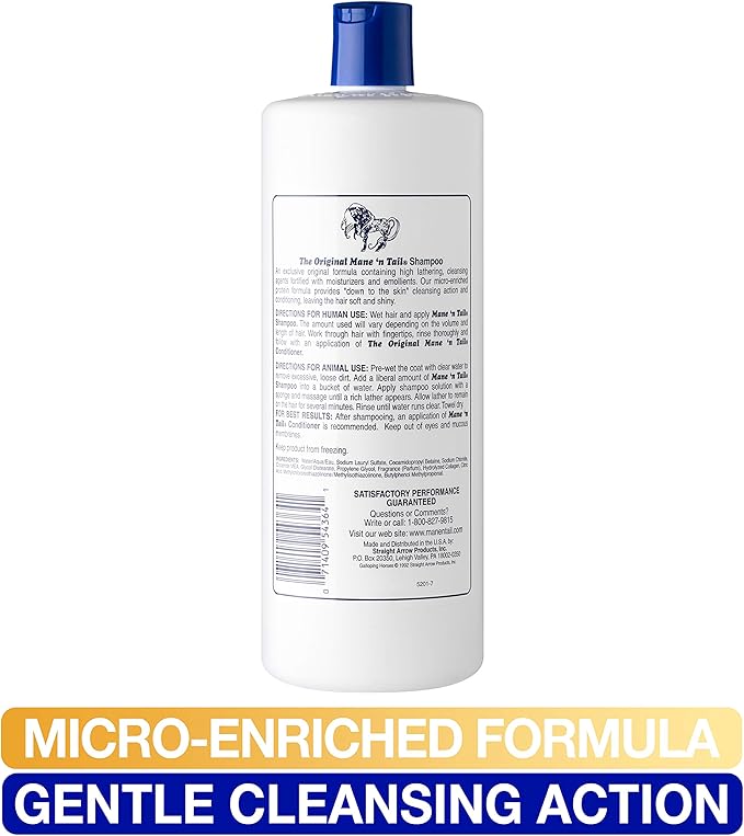 Mane 'n Tail 3 Pc Kit Includes 32 Ounce Shampoo, 32 Ounce Conditioner, 16 Ounce Detangler