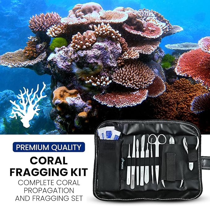 Premium Coral Fragging Kit - Complete Coral Propagation and Fragging Set