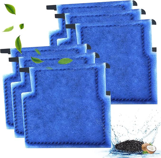 Nebulist 6 Pack Fish Tank Filter Cartridge, Rite-Size A Filter cartridges Compatible with MarineLand Penguin Power Filters 75 & 100, EZ-Change #1 Compatible with Aqua-Tech 5-15 Power Filters