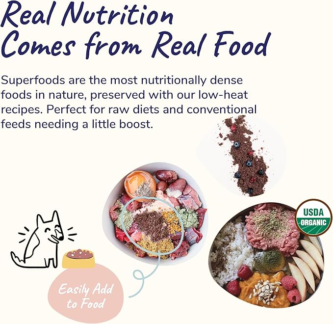 kin+kind Dog Supplement Powder - Supplement for Dogs & Cats for Healthy Immunity - Bladder Support - Natural Formula with Organic Cranberry, Blueberry and Coconut - Made in USA - Bundle (3 x 4 oz)