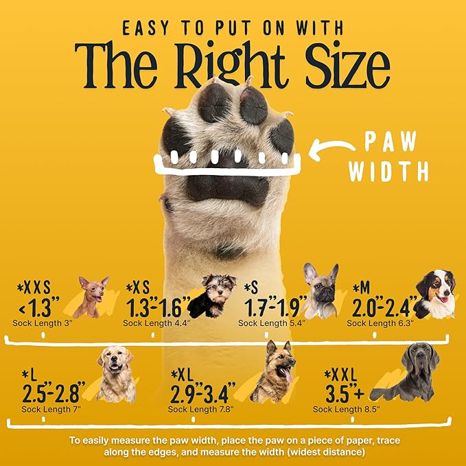 DOK TigerToes Premium Non-Slip Dog Socks for Hardwood Floors - Extra-Thick Grip That Works Even When Twisted - Prevents Licking, Slipping, and Great for Dog Paw Protection (Sassy Pink, Large)