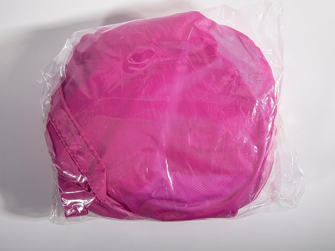 Pawaboo Small Animals Playpen, Waterproof Small Pet Cage Tent with Zippered Cover, Portable Outdoor Yard Fence with 3 Metal Rod for Chick/Kitten/Puppy/Guinea Pig/Rabbits/Hamster/Chinchillas,Magenta