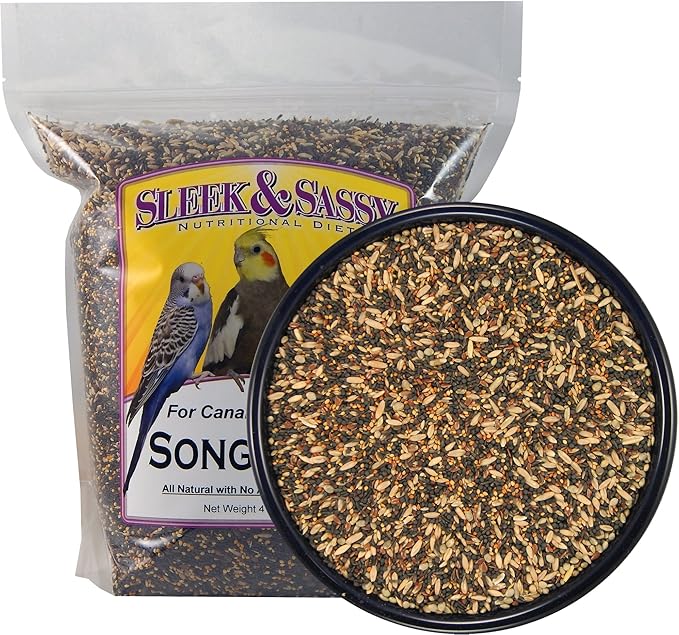 SLEEK & SASSY Song Bird Treat for Finches and Canaries (4 lbs.)