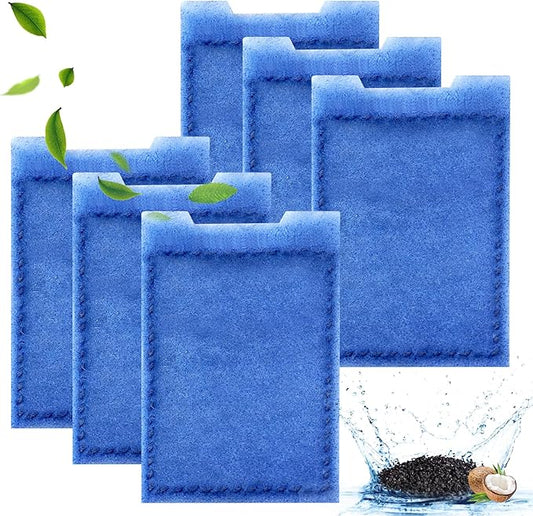 Nebulist 6 Pack Fish Tank Filter Cartridge, Rite-Size Z Filter Cartridges Compatible with MarineLand Eclipse Filtration Systems & Marineland Hidden Filtration System