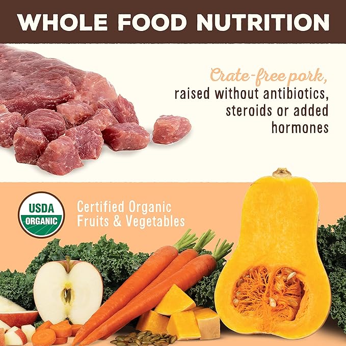 Primal Freeze Dried Raw Cat Food Nuggets Pork, Complete & Balanced Meal or Topper, Premium, Healthy, Grain Free, High Protein Raw Cat Food with Probiotics (5.5 oz)