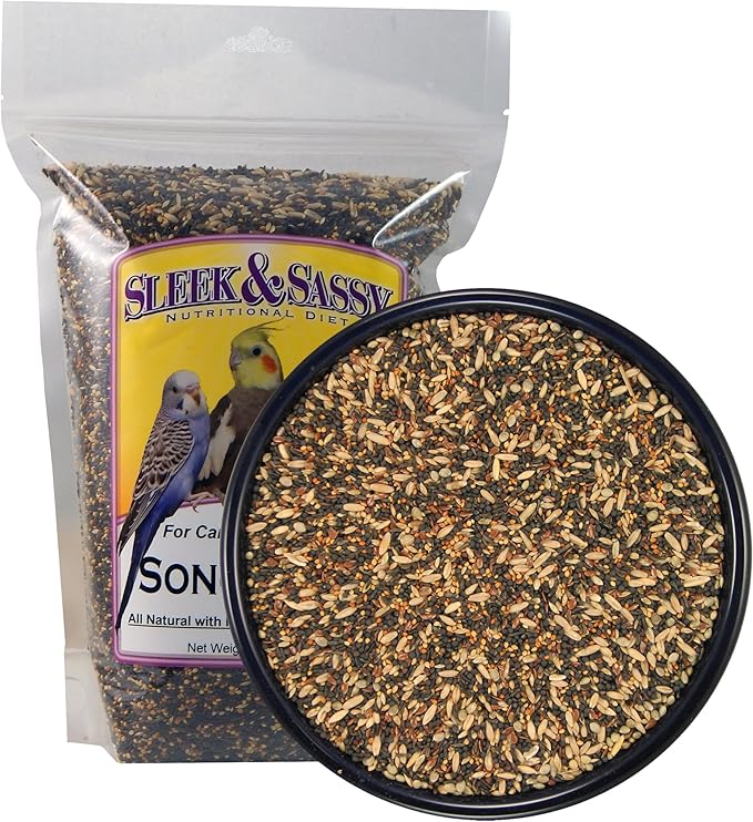 SLEEK & SASSY Song Bird Treat for Finches and Canaries (2 lbs.)
