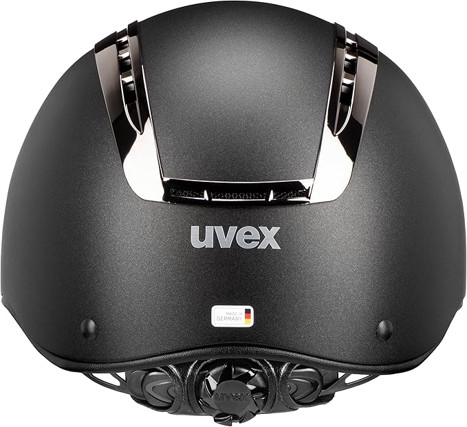 uvex suxxeed Chrome Horse Riding Helmet for Women & Men - Adjustable & Ventilated