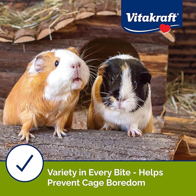 Vitakraft Menu Premium Guinea Pig Food - Alfalfa Pellets Blend - Vitamin and Mineral Fortified 5 Pound (Pack of 1)