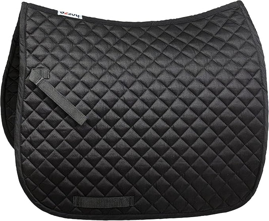 HORZE Prinze Soft Quilted Padded Lightweight Dressage Saddle Pad for Horses