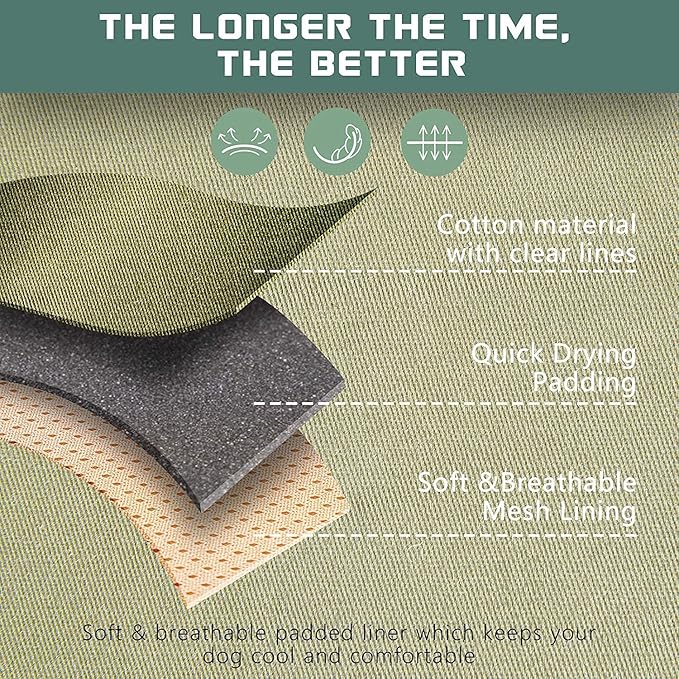 No Pull Dog Harness for Small Dogs, Adjustable No Choke Pet Vest with Dog Leash Fit Smart Reflective Pet Walking Harness for Training Easy Control Soft Handle Green S