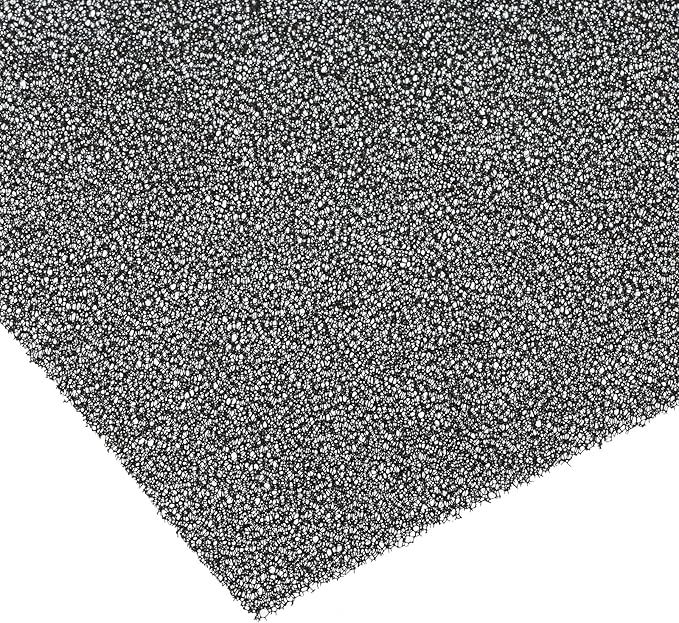 PATIKIL 120mm Filter Foam Sponges, 5 Pack Sponge Sheet Replacement Media Pad for Computer, Ventilator, Fan, Black