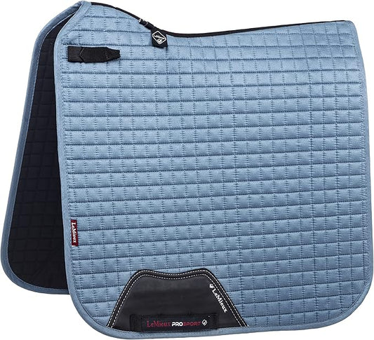 LeMieux Suede Dressage Square - English Saddle Pads for Horses - Equestrian Riding Equipment and Accessories