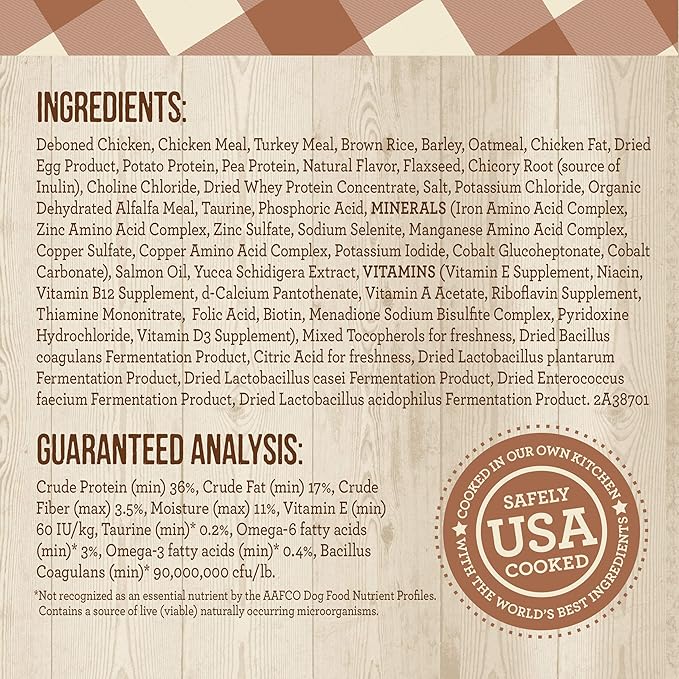 Merrick Purrfect Bistro Premium Healthy Grains Dry Cat Food For Adult Cats, Real Chicken And Brown Rice Recipe - 4.0 lb. Bag